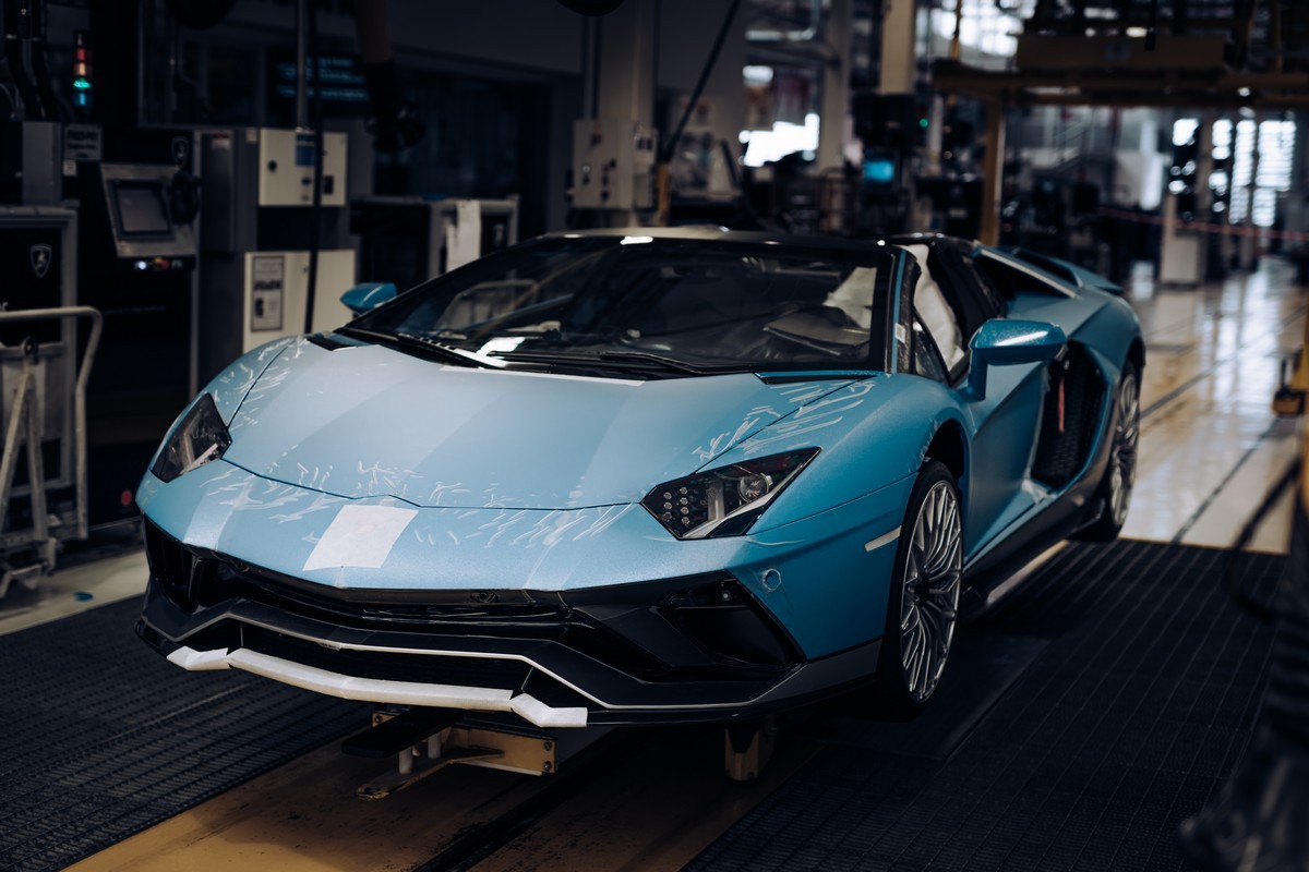 Lamborghini Aventador: l'ultimo esemplare