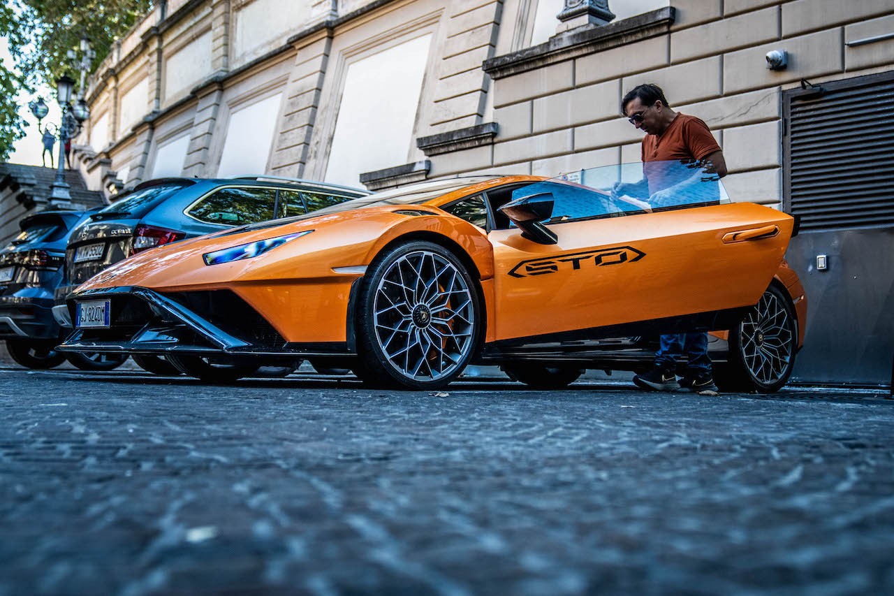 Lamborghini Huràcan STO: le foto del viaggio al Red Bull Ring