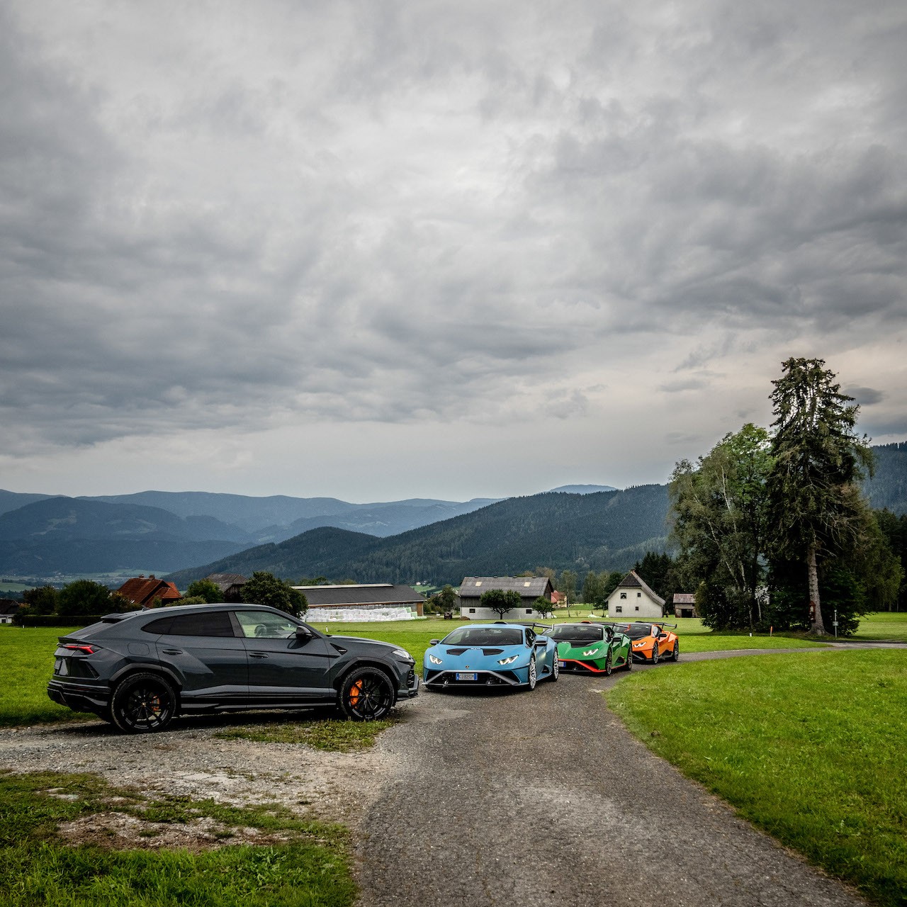 Lamborghini Huràcan STO: le foto del viaggio al Red Bull Ring