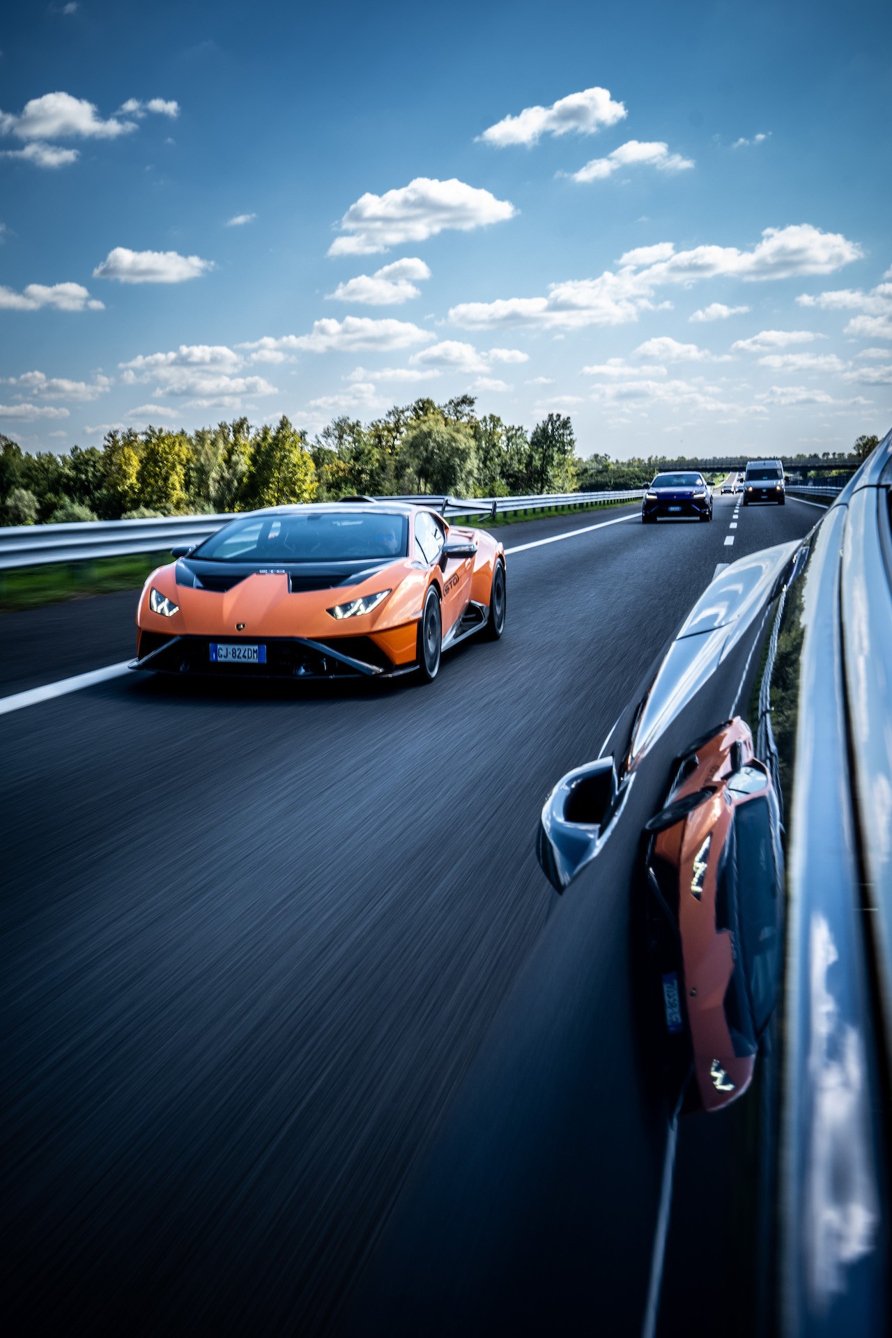 Lamborghini Huràcan STO: le foto del viaggio al Red Bull Ring