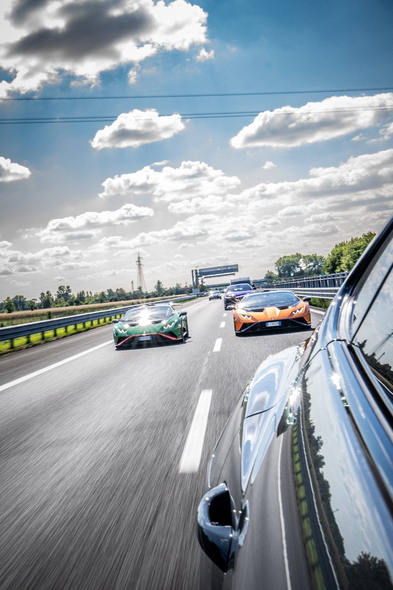 Lamborghini Huràcan STO: le foto del viaggio al Red Bull Ring