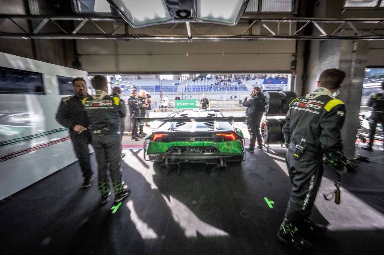 Lamborghini Huràcan STO: le foto del viaggio al Red Bull Ring