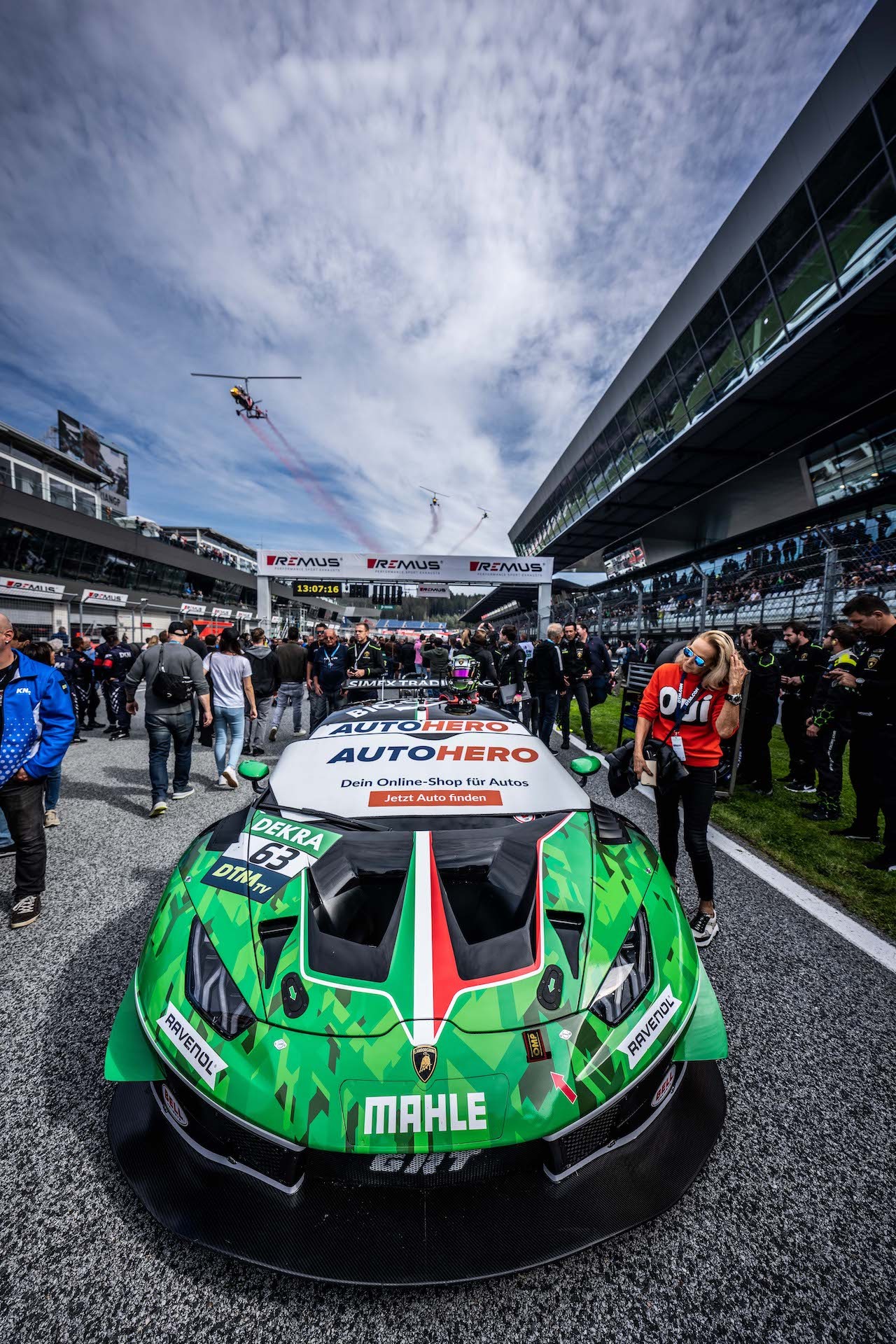 Lamborghini Huràcan STO: le foto del viaggio al Red Bull Ring