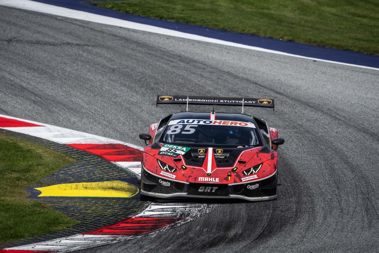 Lamborghini Huràcan STO: le foto del viaggio al Red Bull Ring