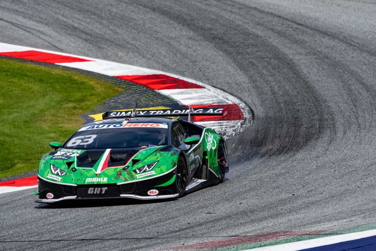 Lamborghini Huràcan STO: le foto del viaggio al Red Bull Ring