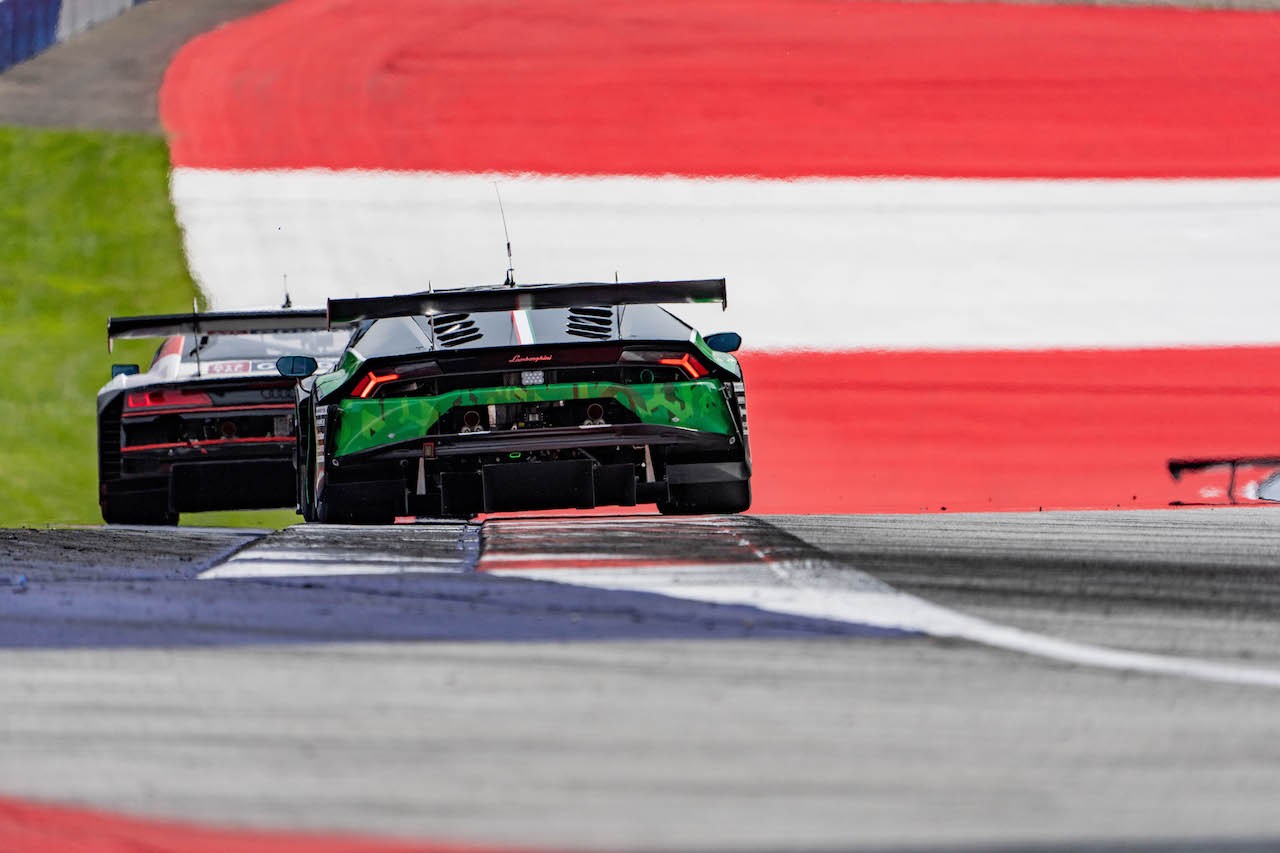 Lamborghini Huràcan STO: le foto del viaggio al Red Bull Ring