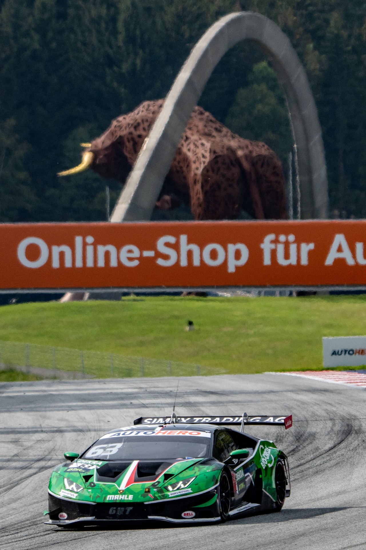 Lamborghini Huràcan STO: le foto del viaggio al Red Bull Ring