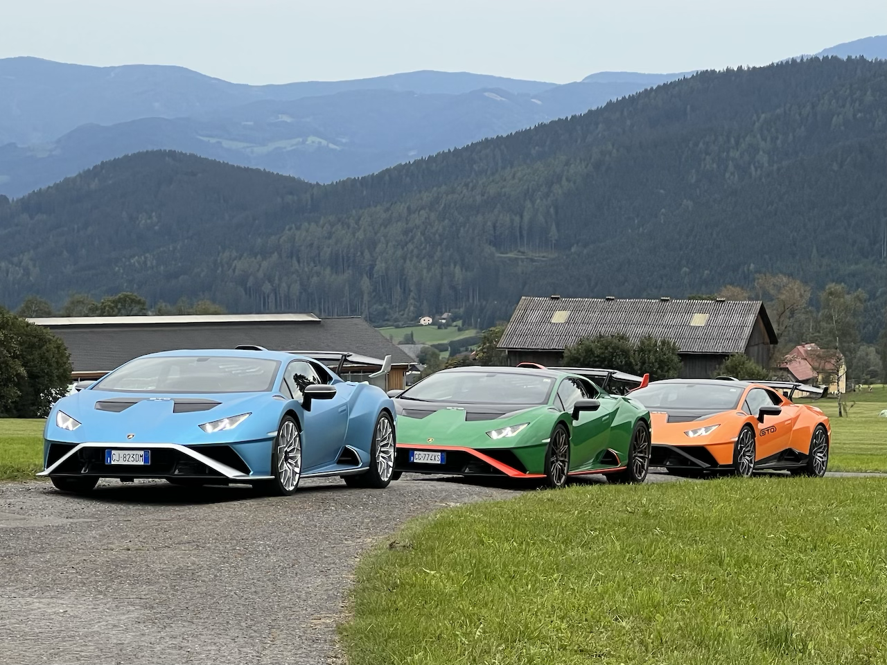 Lamborghini Huràcan STO: le foto del viaggio al Red Bull Ring