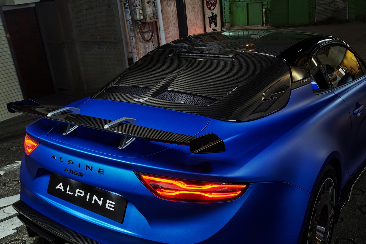 Alpine A110R: le immagini ufficiali