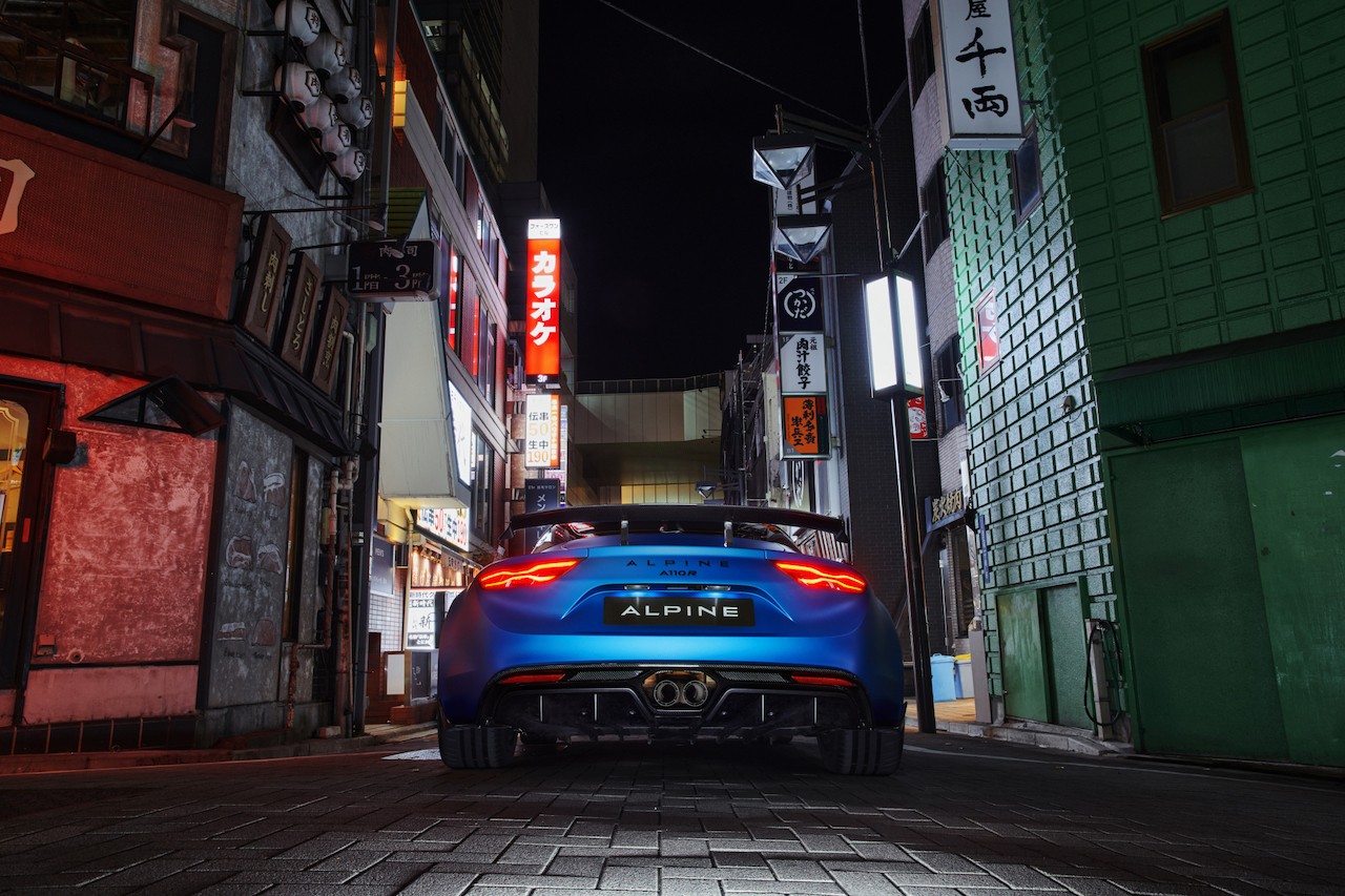 Alpine A110R: le immagini ufficiali