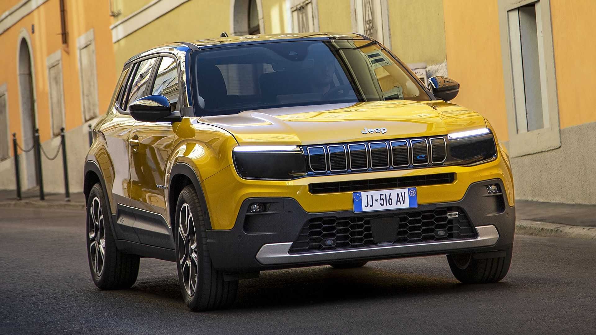 Jeep Avenger: nuove immagini ufficiali