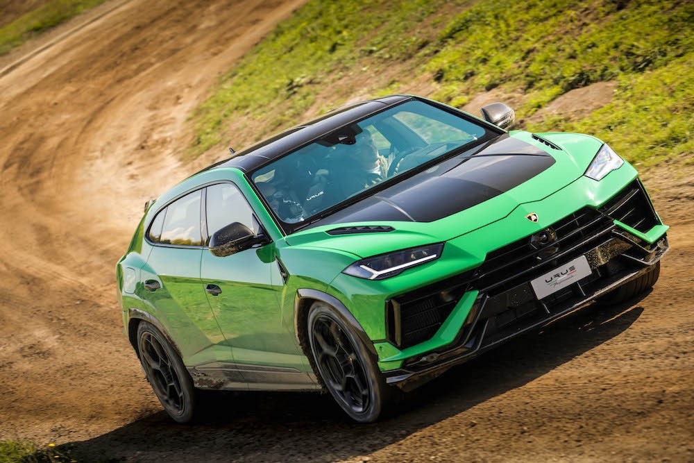 Lamborghini Urus Performante: le foto a Vallelunga