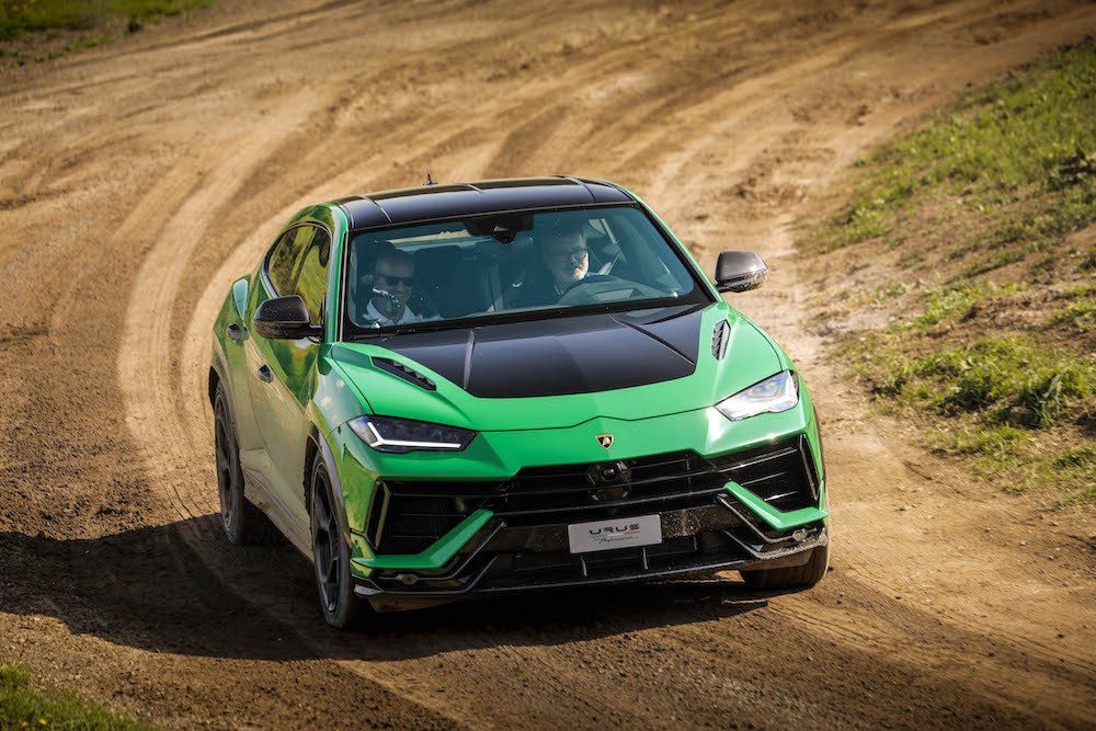 Lamborghini Urus Performante: le foto a Vallelunga