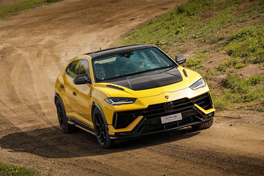 Lamborghini Urus Performante: le foto a Vallelunga