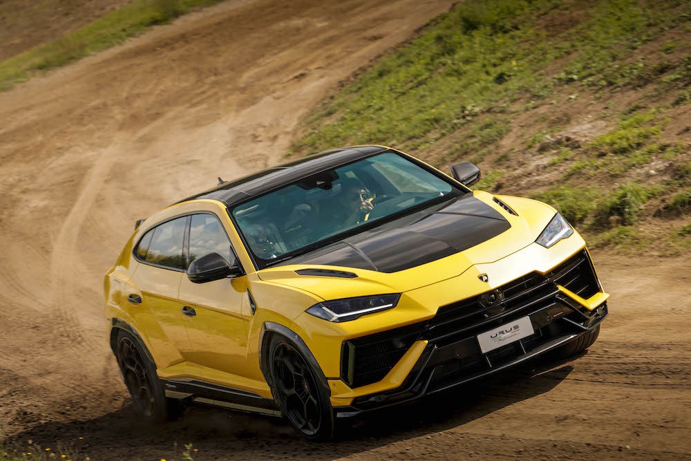 Lamborghini Urus Performante: le foto a Vallelunga