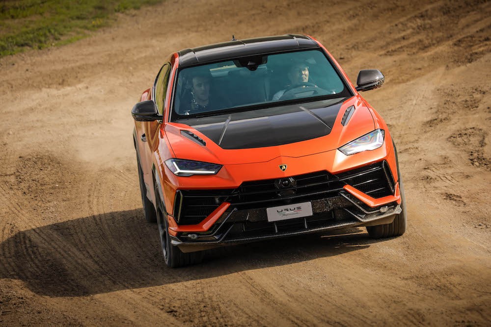 Lamborghini Urus Performante: le foto a Vallelunga