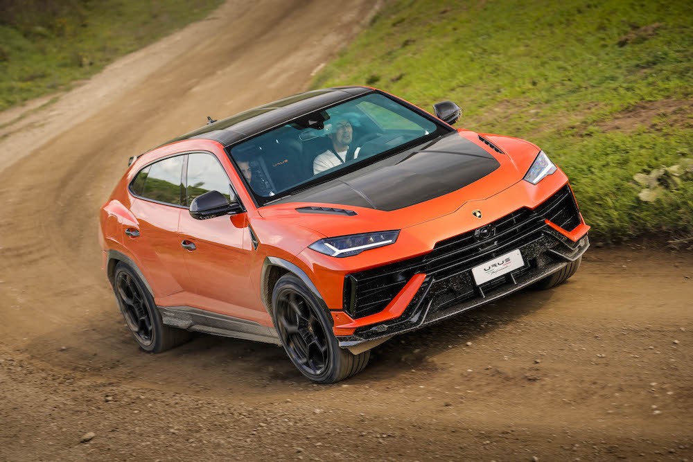 Lamborghini Urus Performante: le foto a Vallelunga