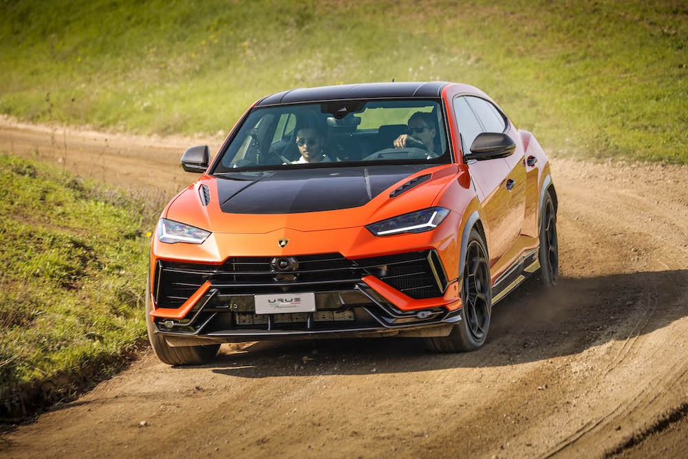 Lamborghini Urus Performante: le foto a Vallelunga