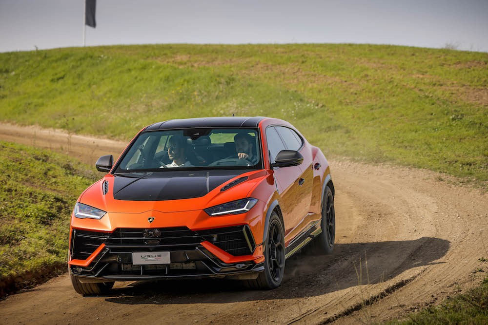 Lamborghini Urus Performante: le foto a Vallelunga