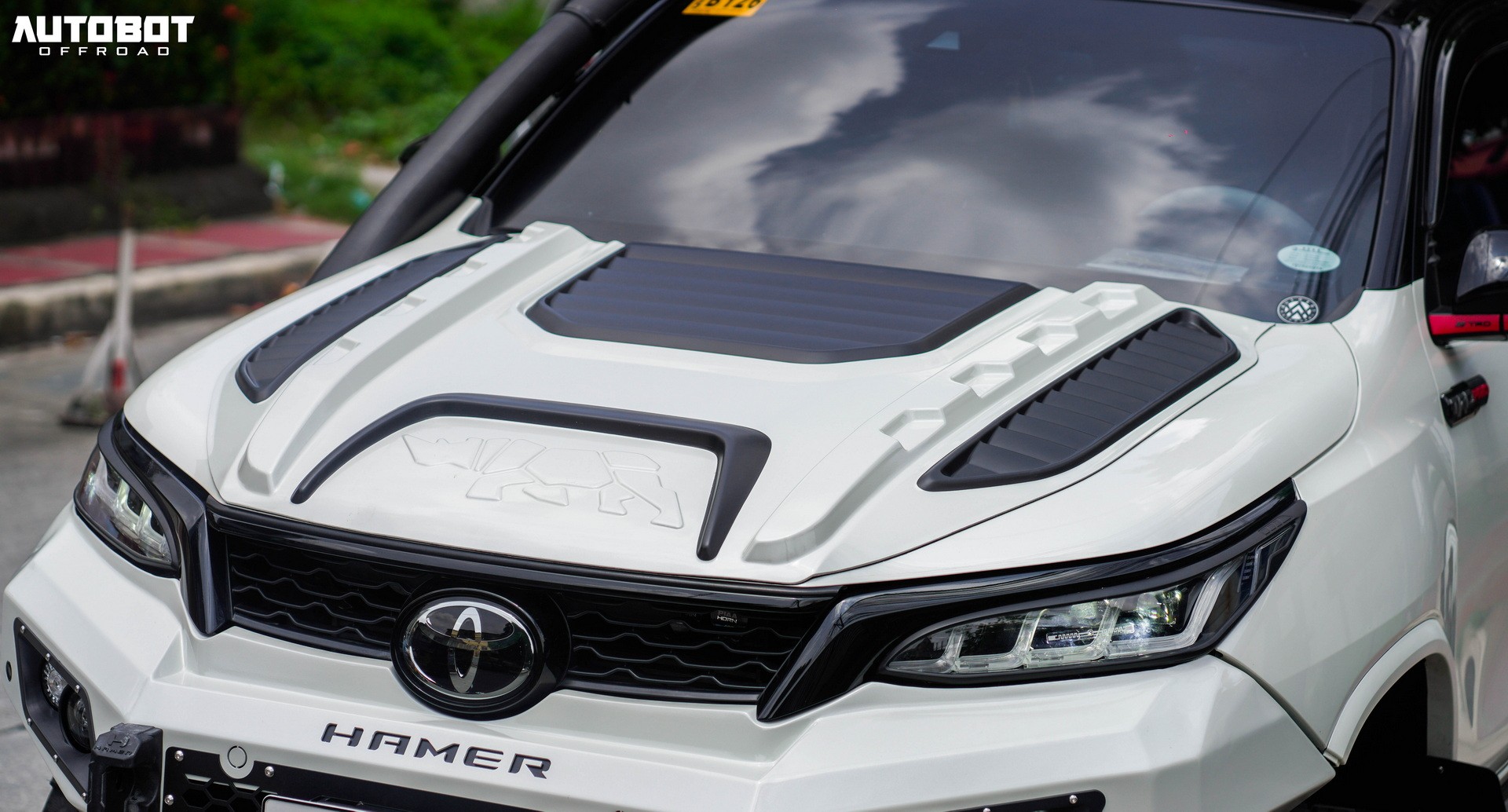 Toyota Fortuner Project Albino: le immagini