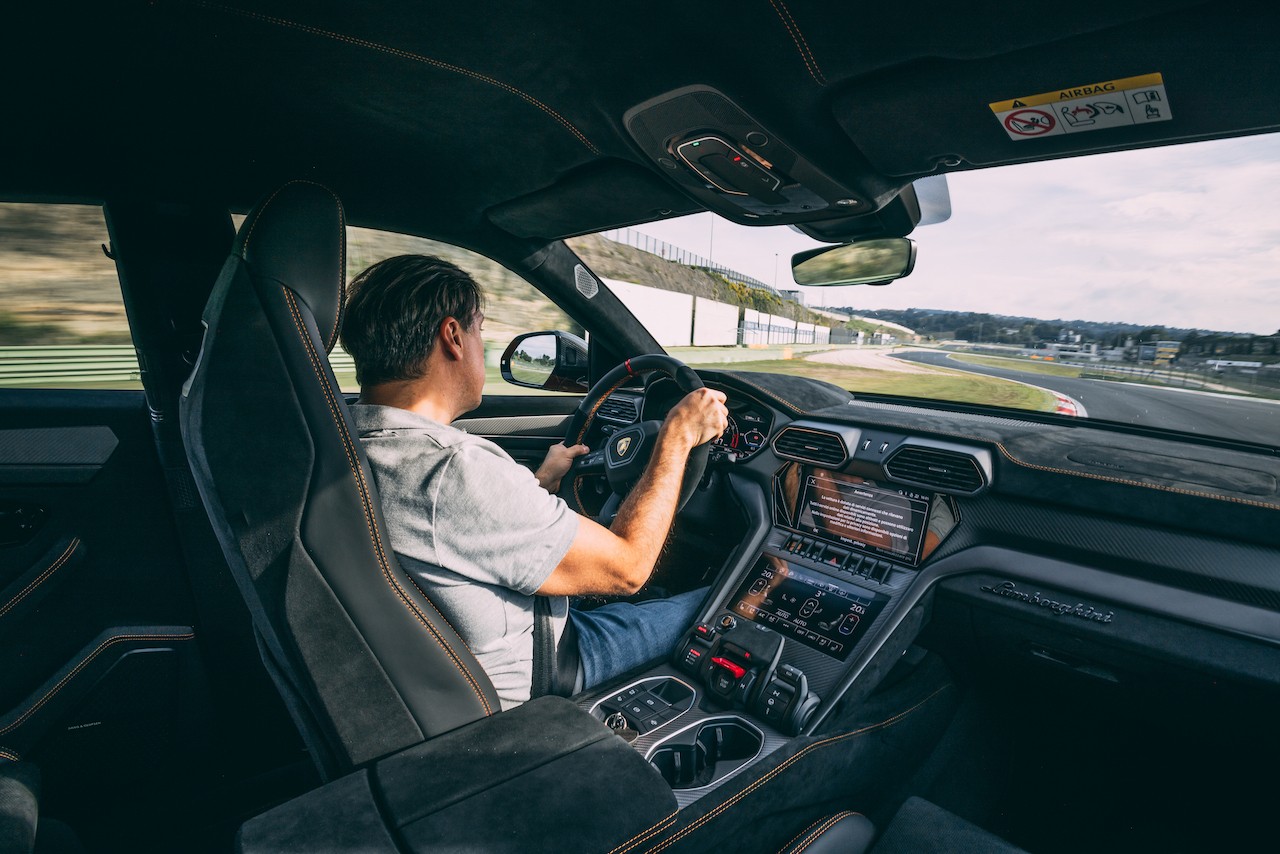 Lamborghini Urus Performante: le foto a Vallelunga