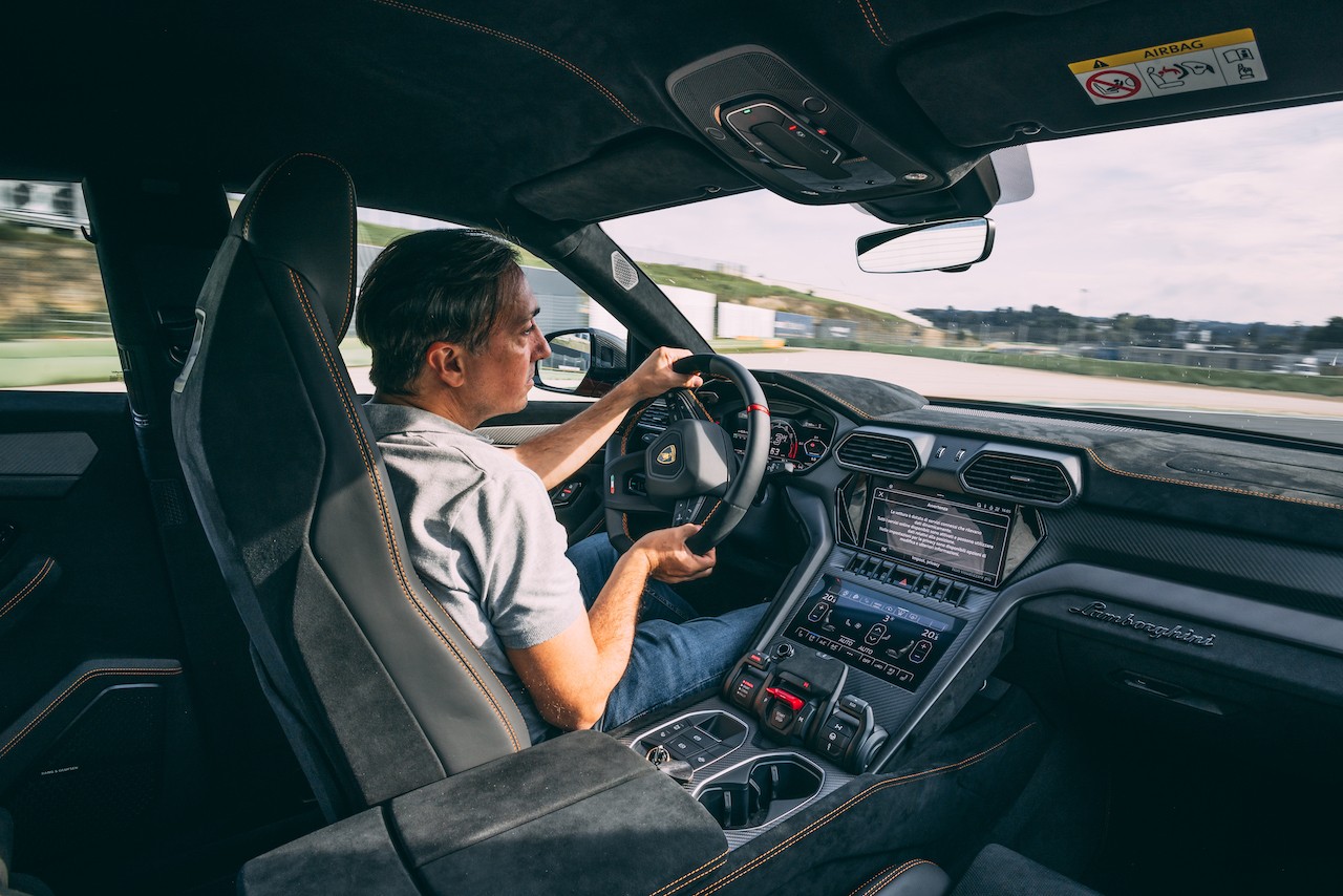 Lamborghini Urus Performante: le foto a Vallelunga