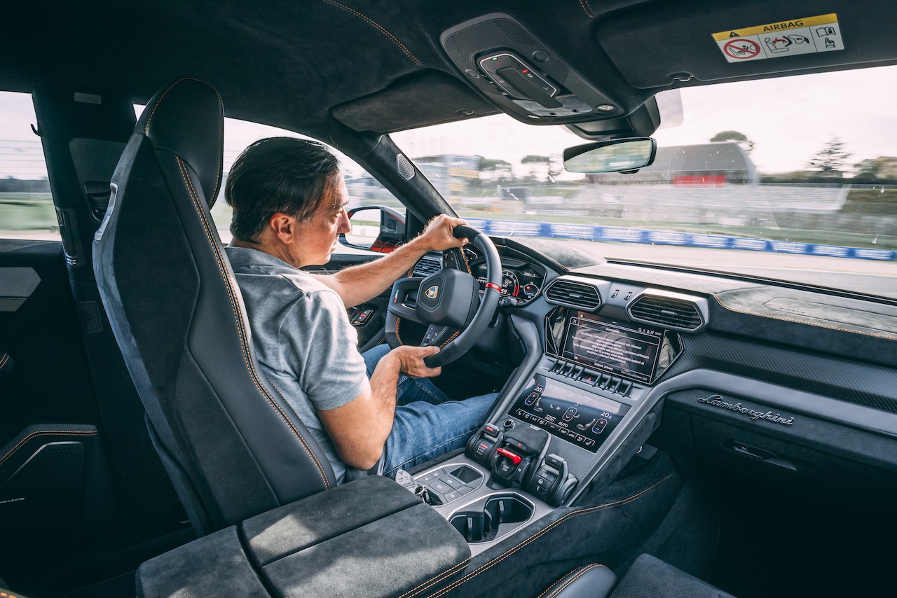 Lamborghini Urus Performante: le foto a Vallelunga