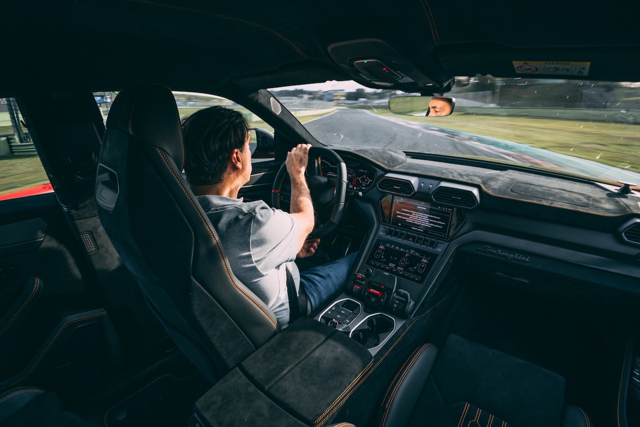 Lamborghini Urus Performante: le foto a Vallelunga