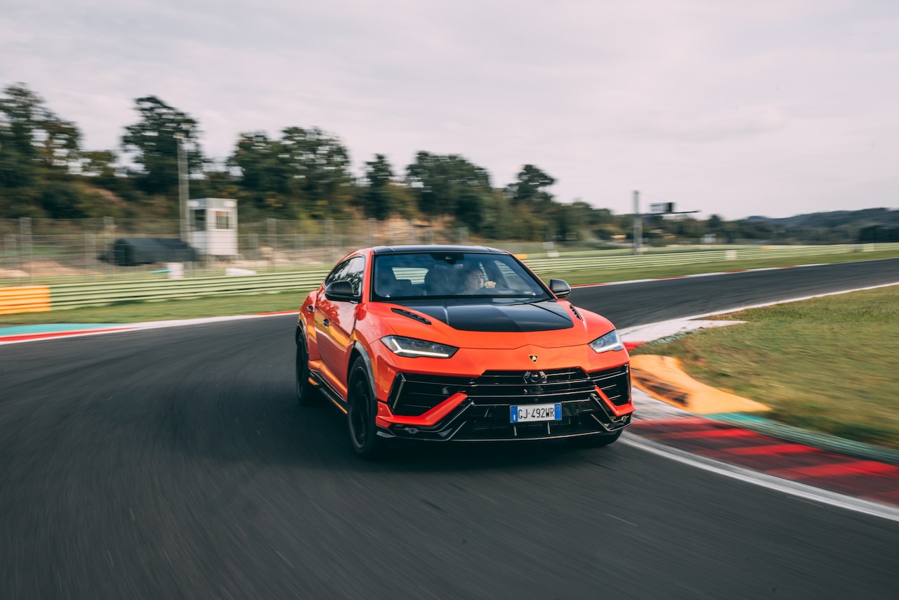 Lamborghini Urus Performante: le foto a Vallelunga