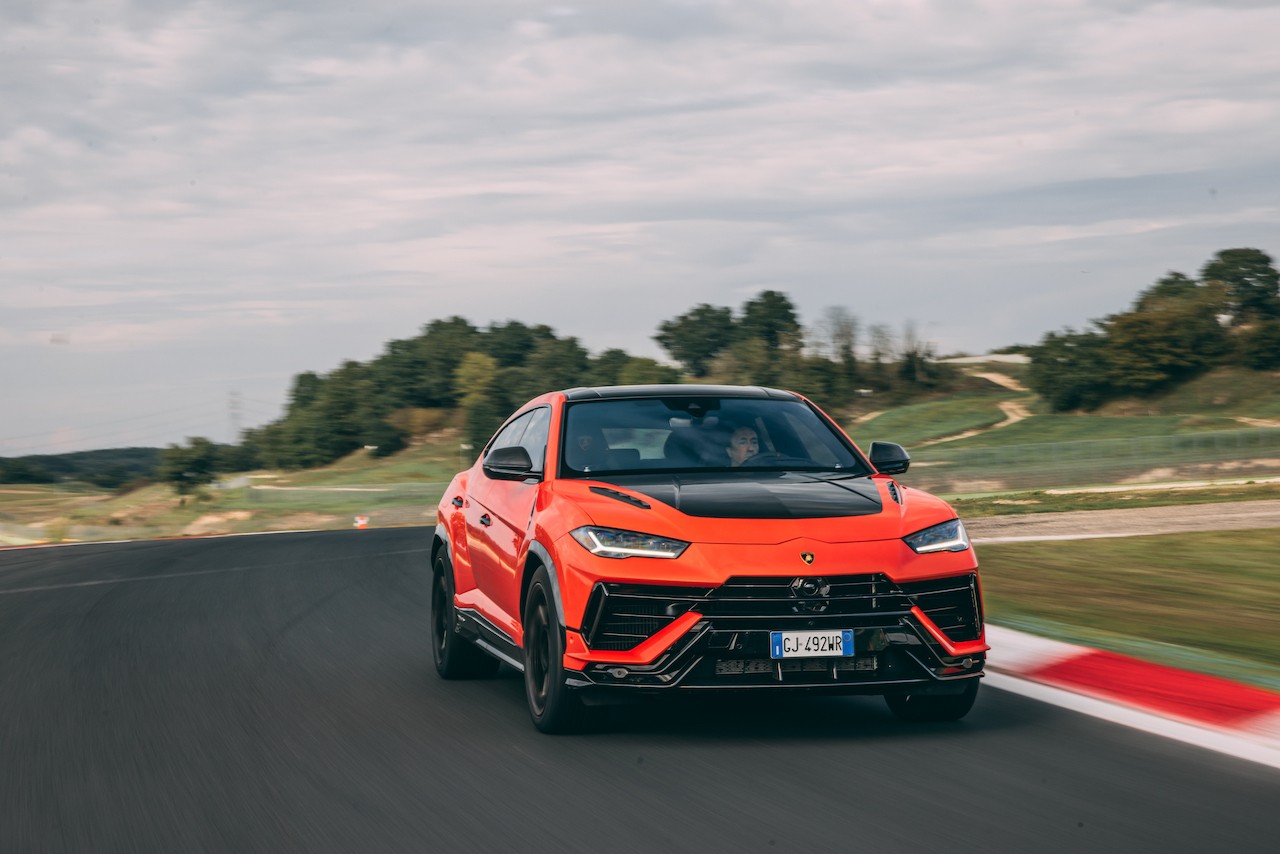 Lamborghini Urus Performante: le foto a Vallelunga