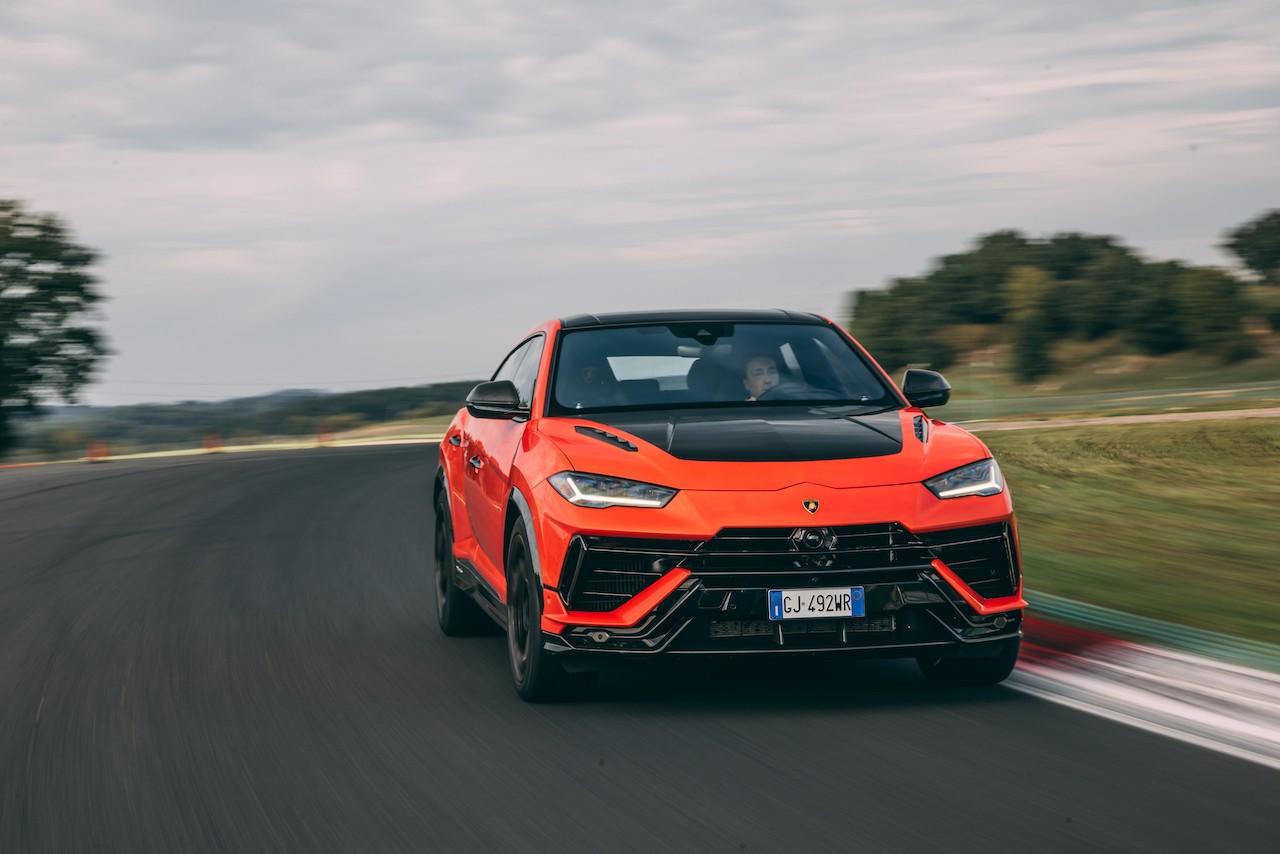 Lamborghini Urus Performante: le foto a Vallelunga