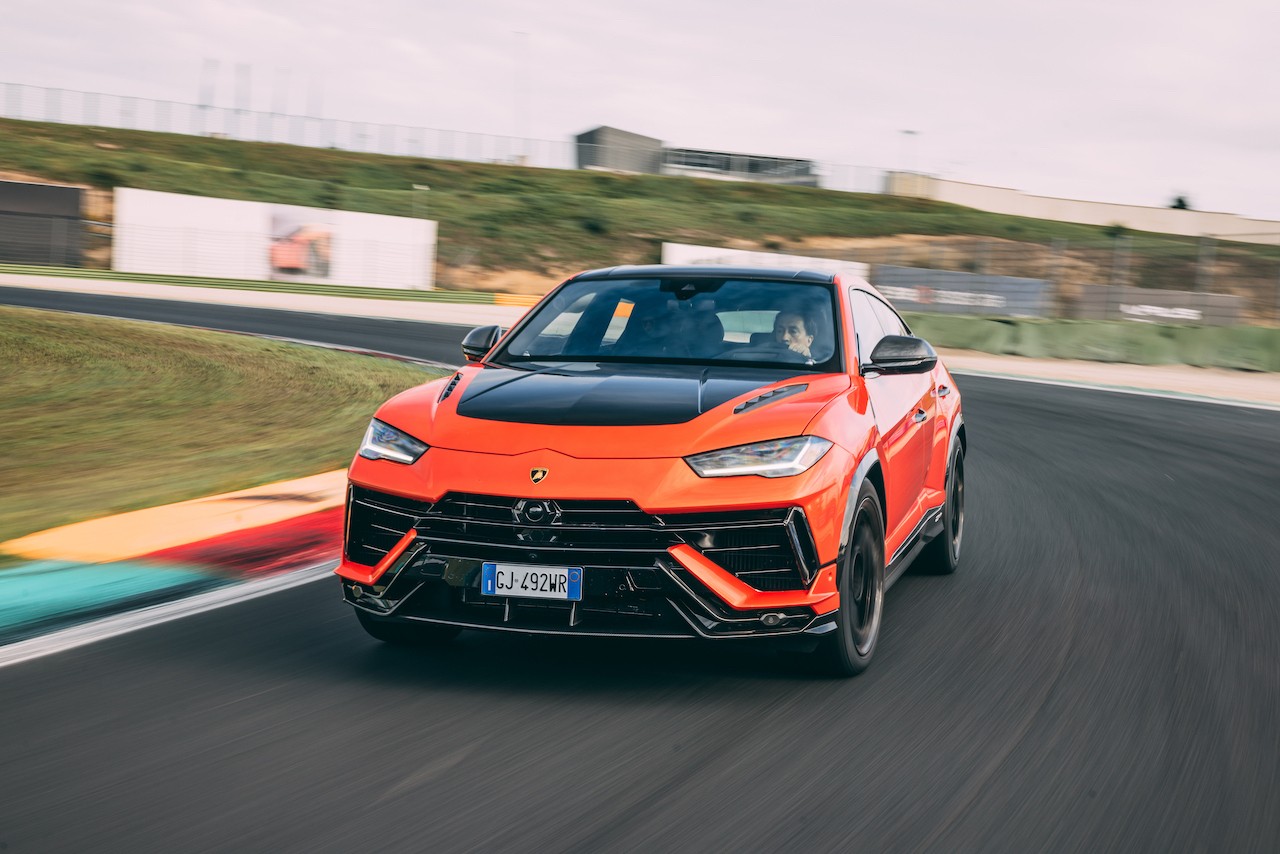 Lamborghini Urus Performante: le foto a Vallelunga