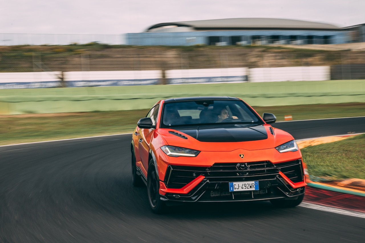 Lamborghini Urus Performante: le foto a Vallelunga