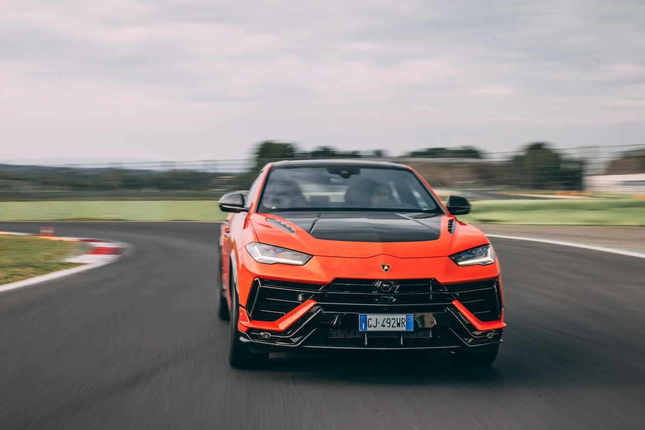 Lamborghini Urus Performante: le foto a Vallelunga