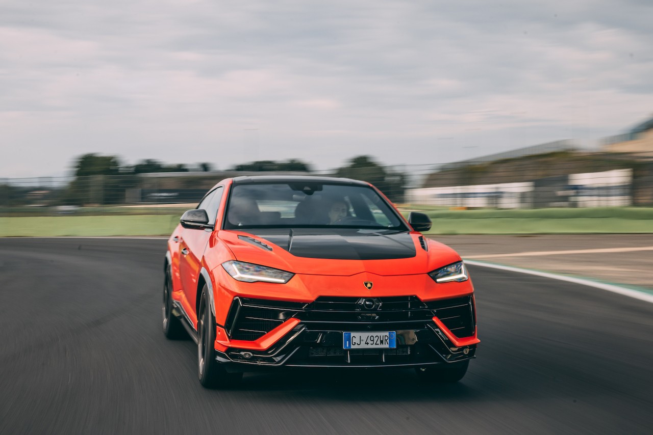 Lamborghini Urus Performante: le foto a Vallelunga