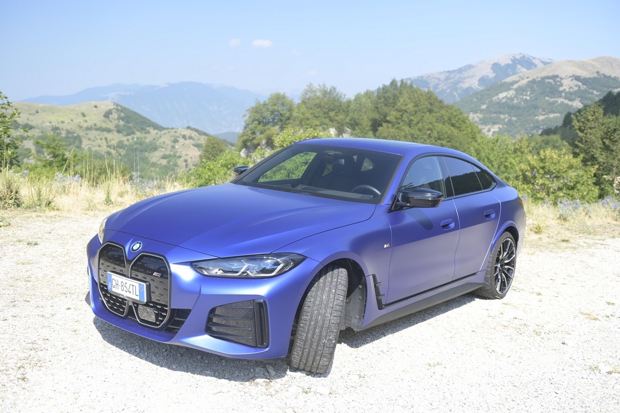 BMW i4 M50 Sport: prova su strada