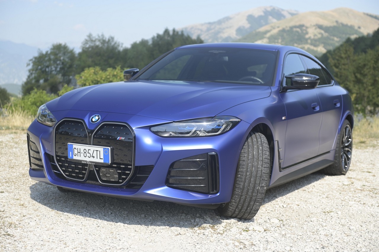 BMW i4 M50 Sport: prova su strada