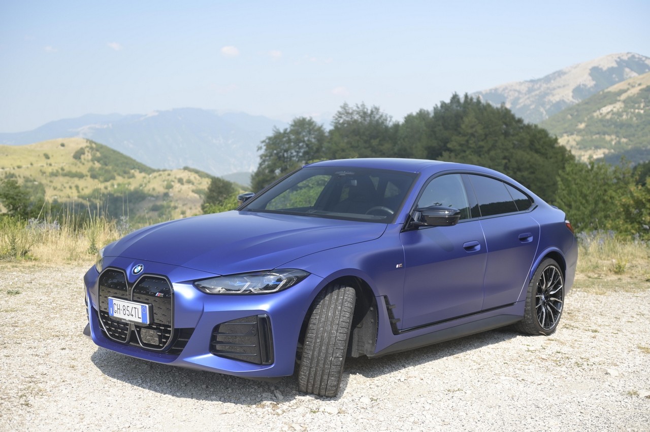 BMW i4 M50 Sport: prova su strada