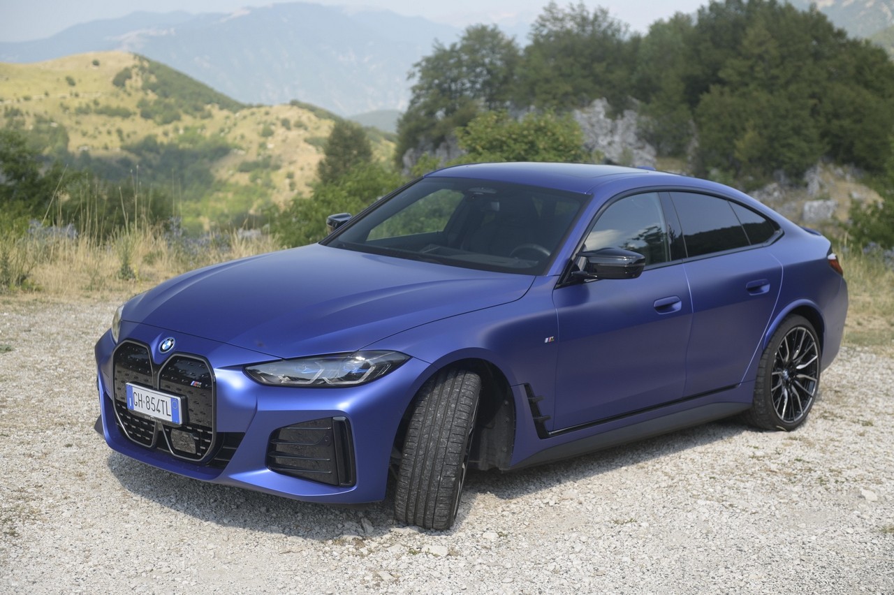 BMW i4 M50 Sport: prova su strada