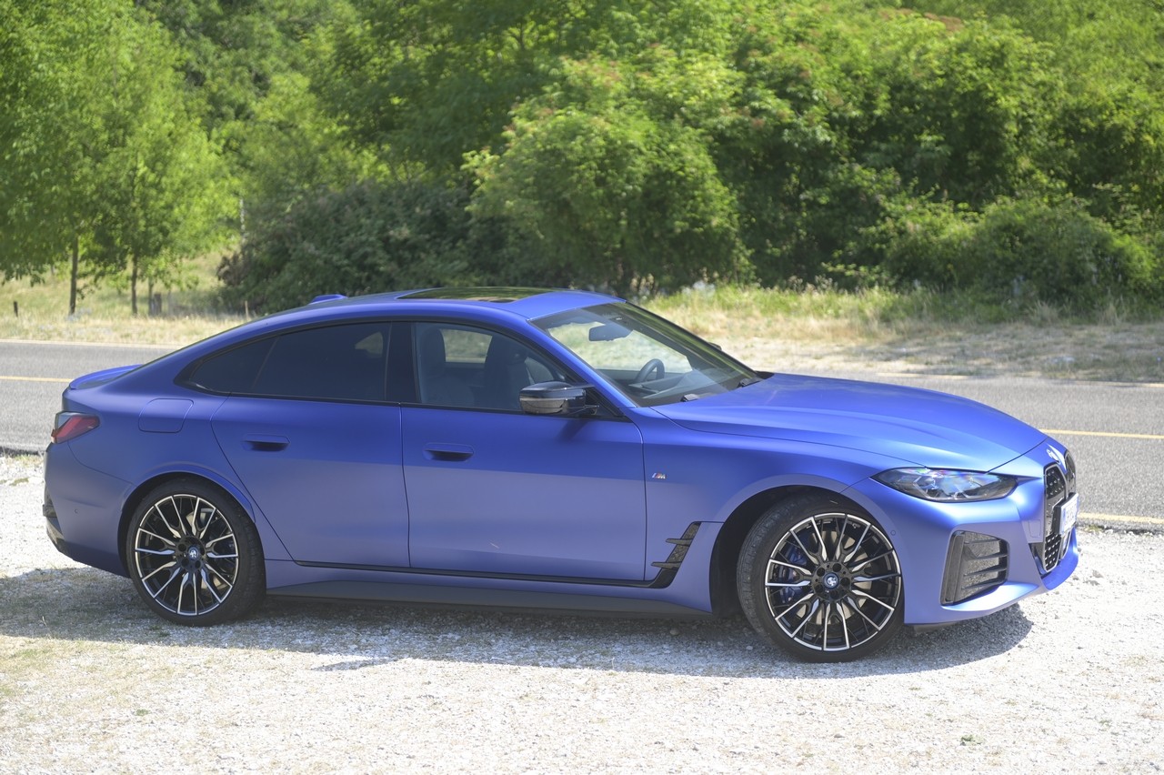 BMW i4 M50 Sport: prova su strada