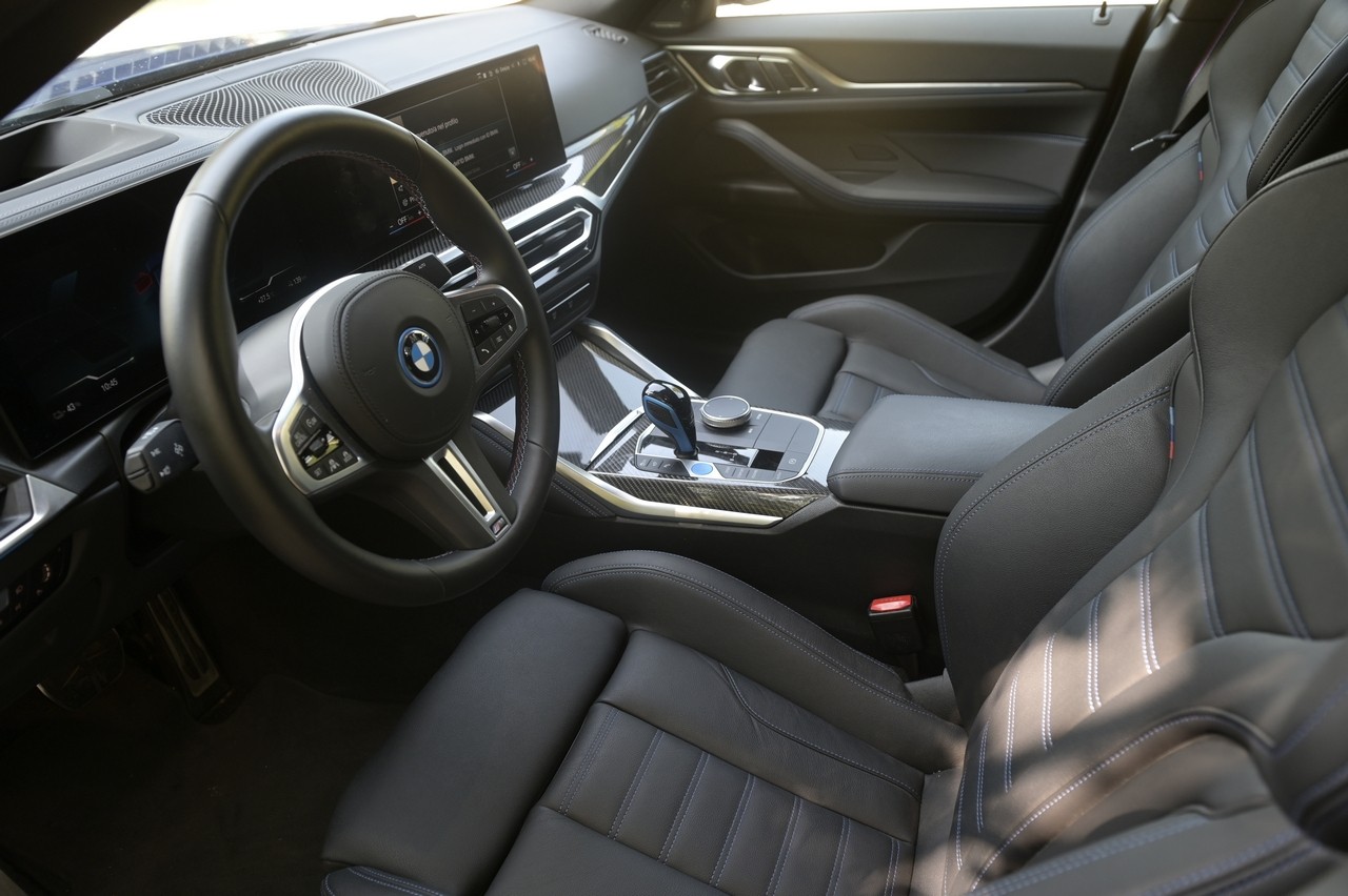 BMW i4 M50 Sport: prova su strada