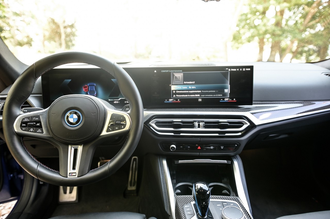 BMW i4 M50 Sport: prova su strada