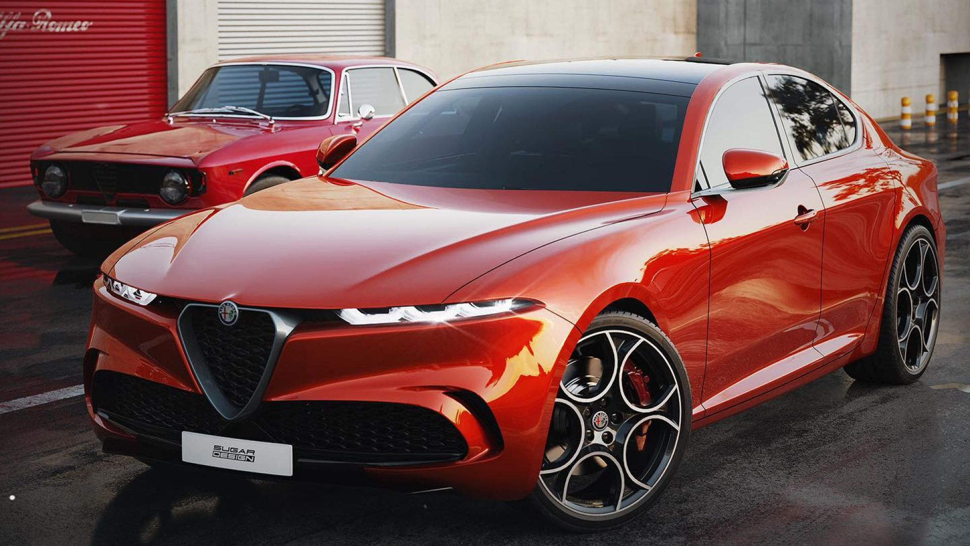 Alfa Romeo Giulia Sugar Chow: le foto