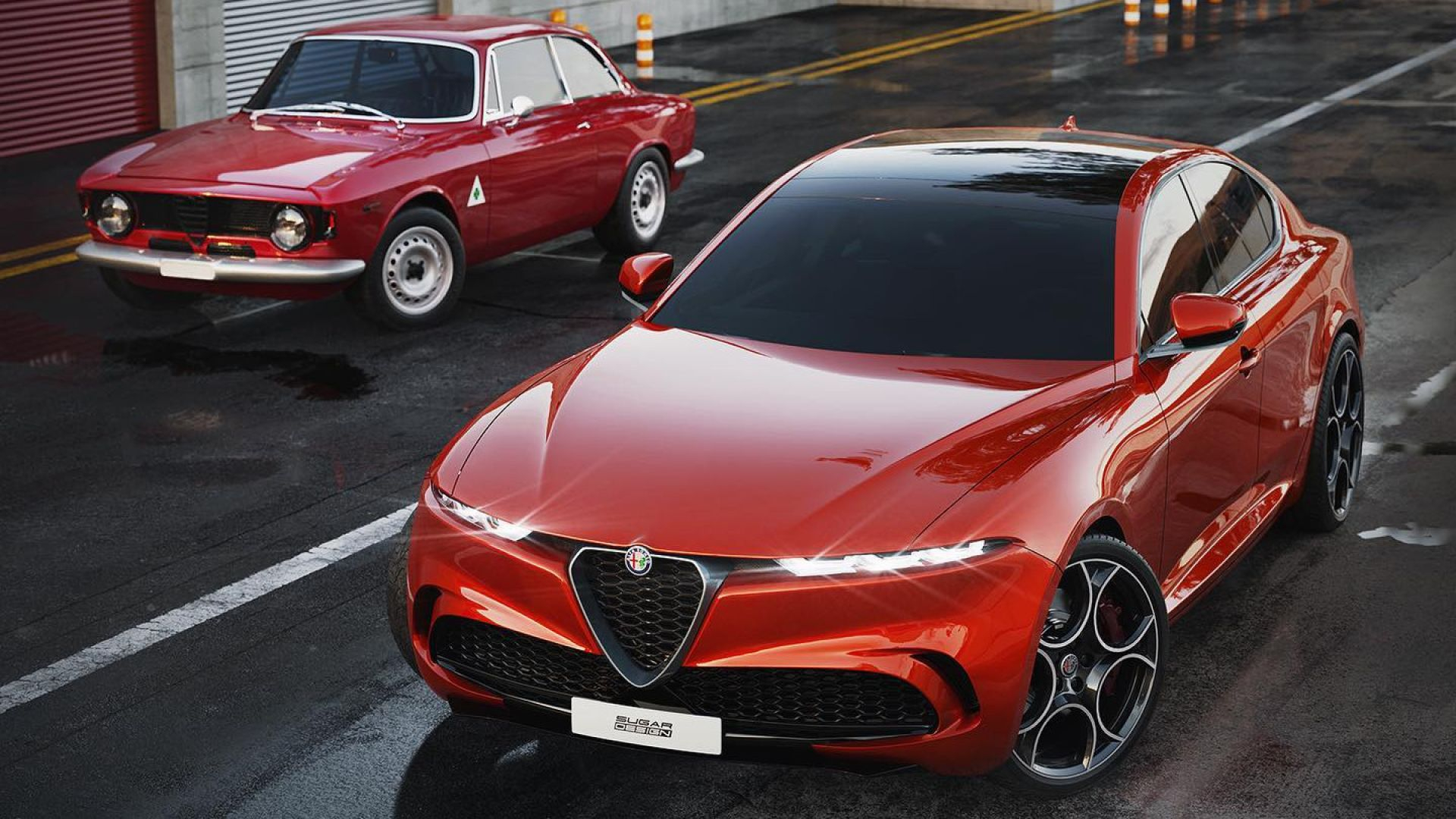 Alfa Romeo Giulia Sugar Chow: le foto