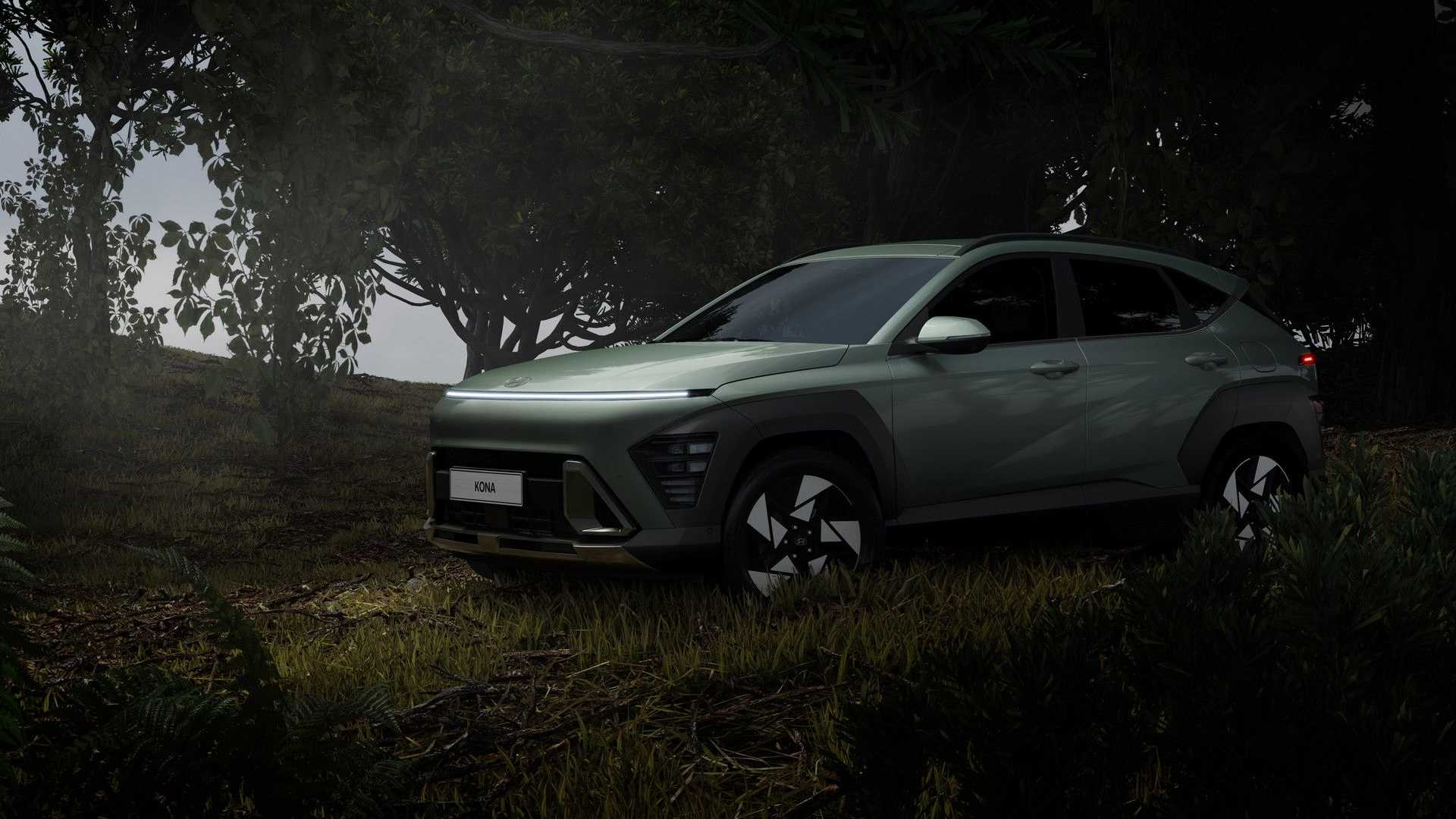 Hyundai Kona 2023: nuove immagini ufficiali