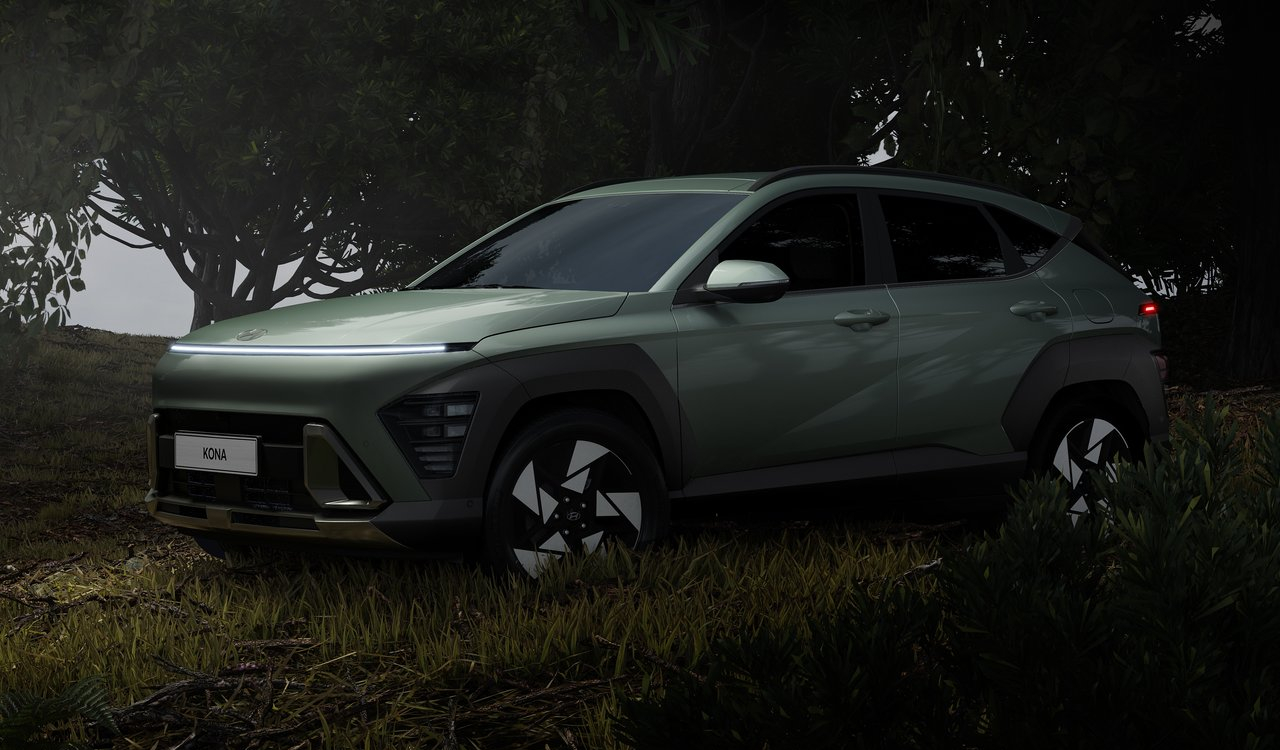 Hyundai Kona 2023: nuove immagini ufficiali