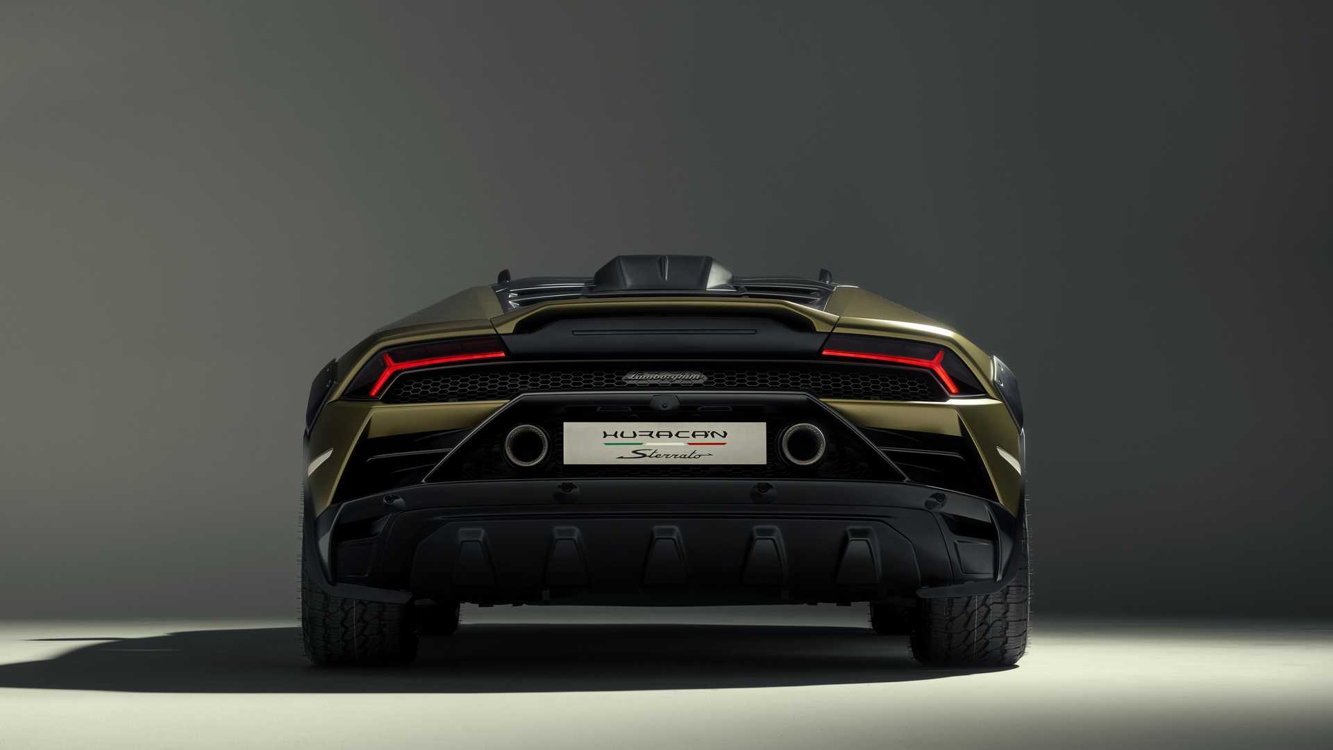 Lamborghini Huracan Sterrato: nuove immagini ufficiali