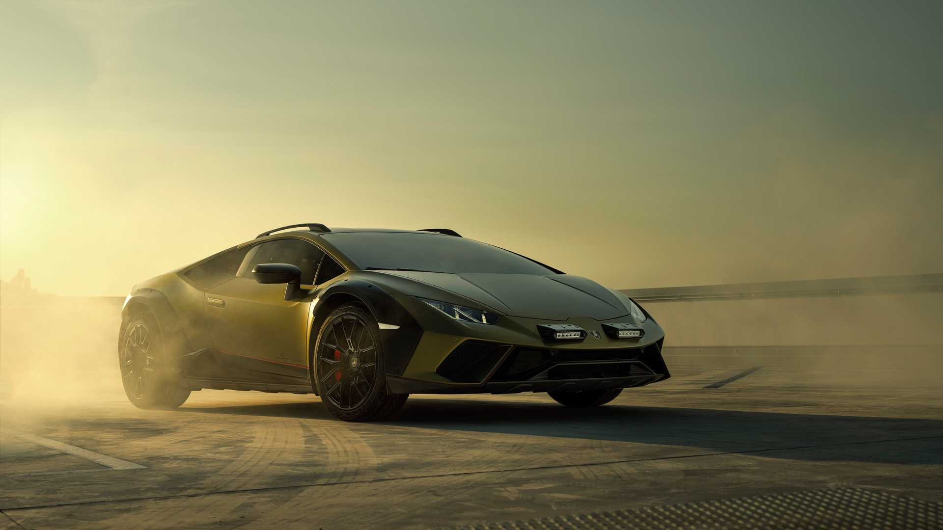 Lamborghini Huracan Sterrato: nuove immagini ufficiali