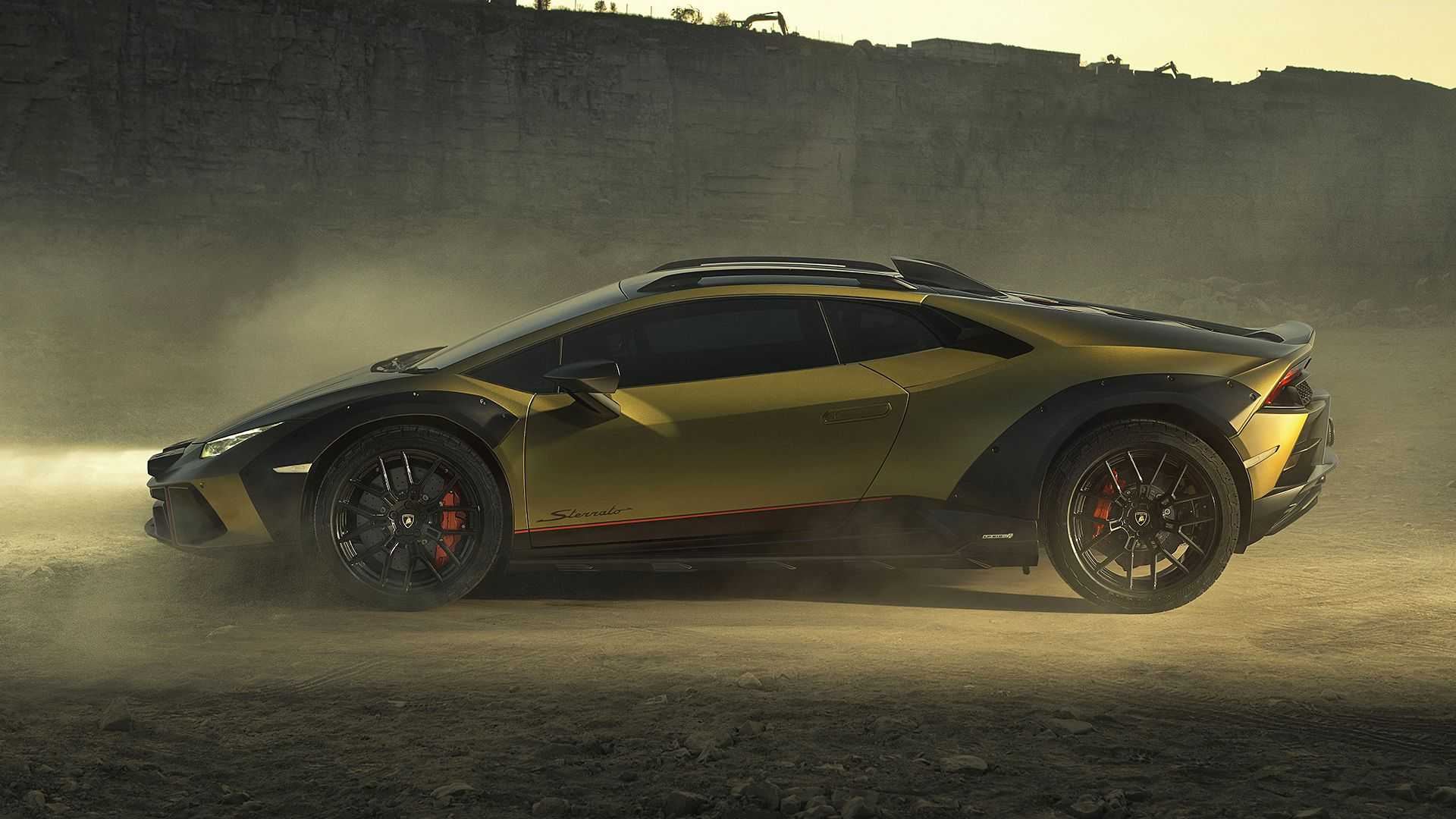 Lamborghini Huracan Sterrato: nuove immagini ufficiali