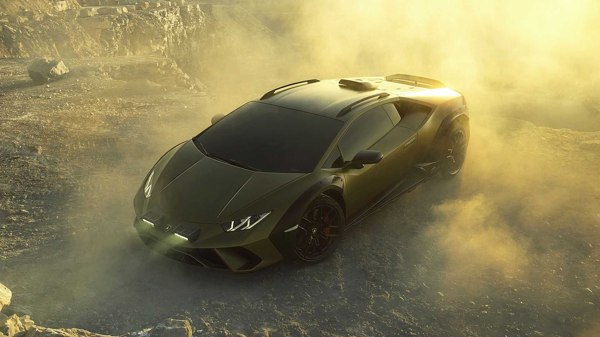 Lamborghini Huracan Sterrato: nuove immagini ufficiali